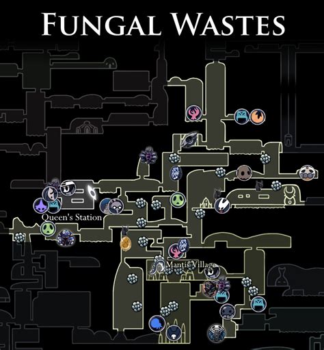 fungal wastes map